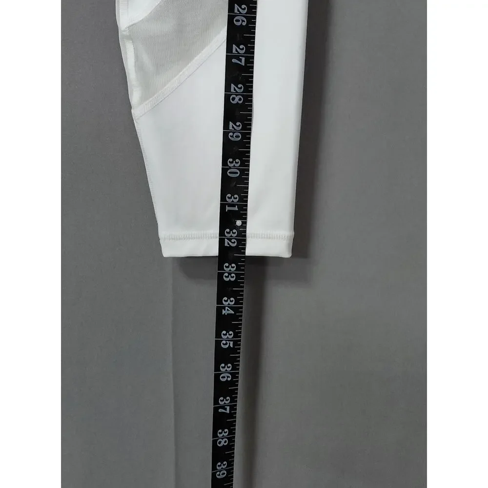 Athleta Gray Stretch Running Pants Women Size M